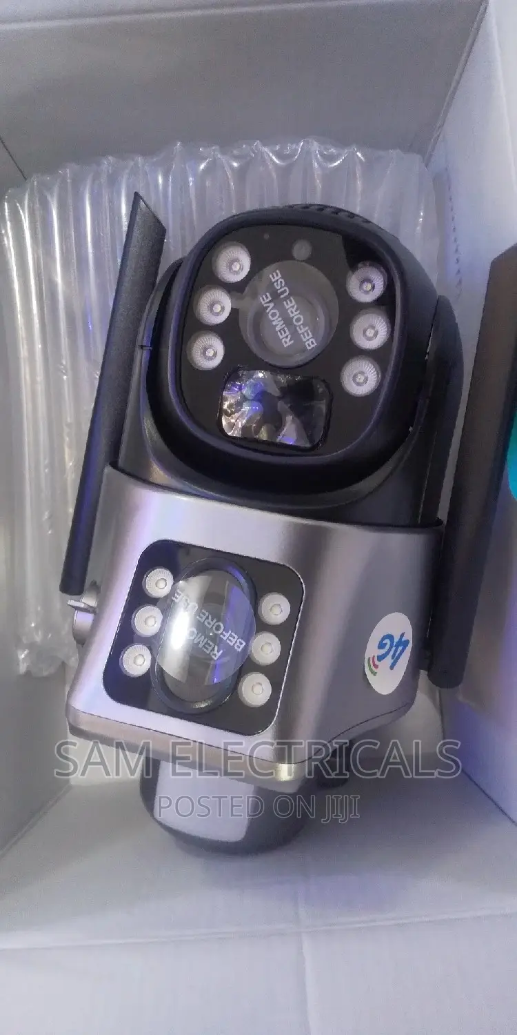Dual Lens 4G Solar Camera (Simcard Camera