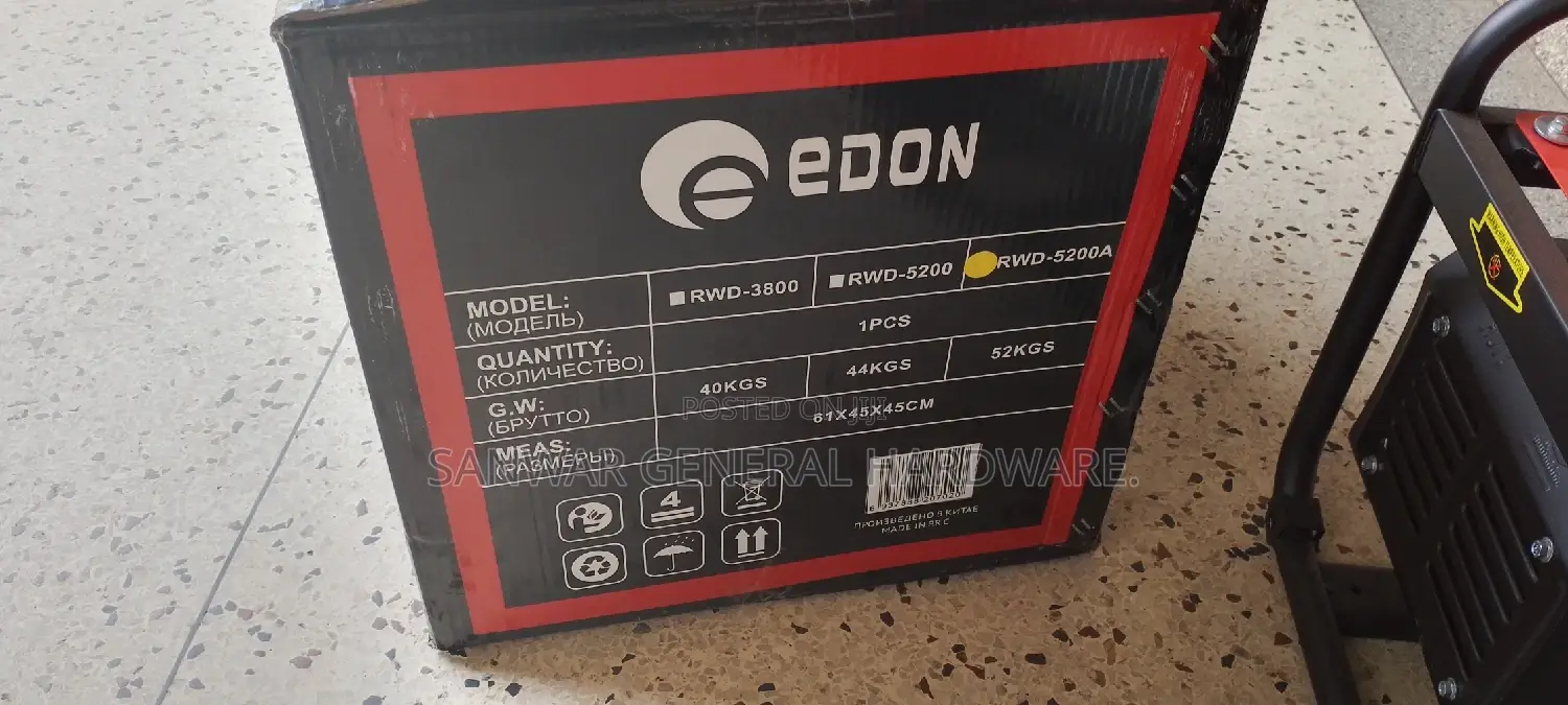 RWD-5200a-Edon Generator (3.3kva) Petrol (Key Starter/Manual)