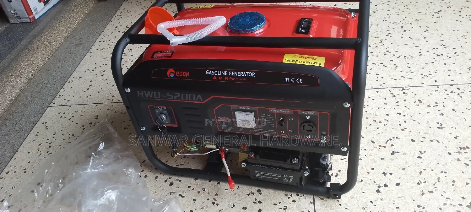 RWD-5200a-Edon Generator (3.3kva) Petrol (Key Starter/Manual)