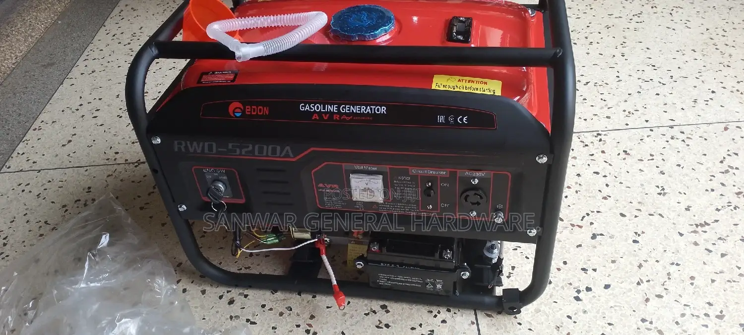 RWD-5200a-Edon Generator (3.3kva) Petrol (Key Starter/Manual)