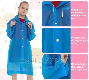 Portable Toddler Raincoat With Hood