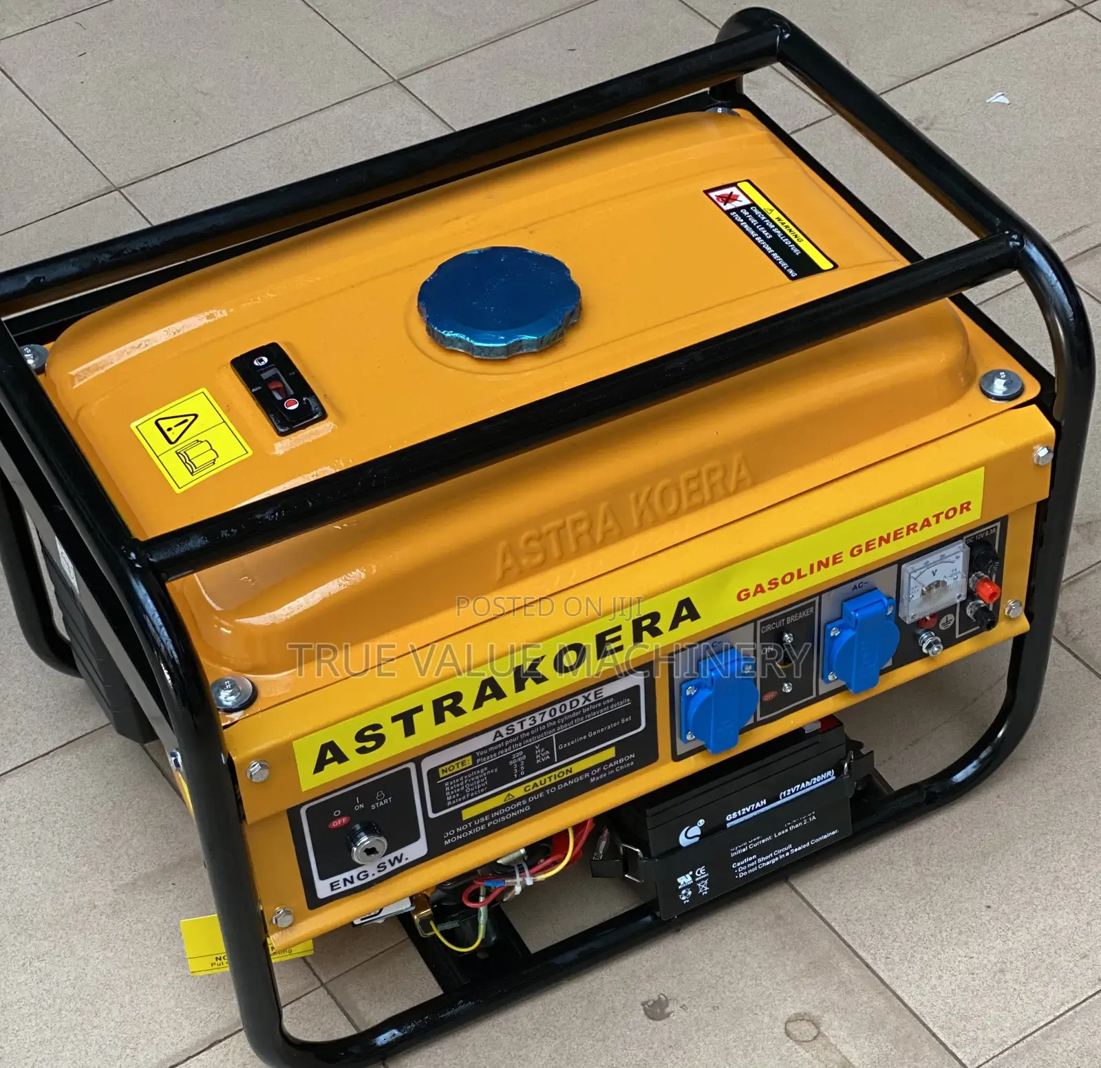 Generator Astrakoera 3.5 Kva Key Start