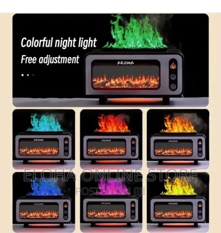 TV Fireplace Flame Aromatherapy Air Humidifier
