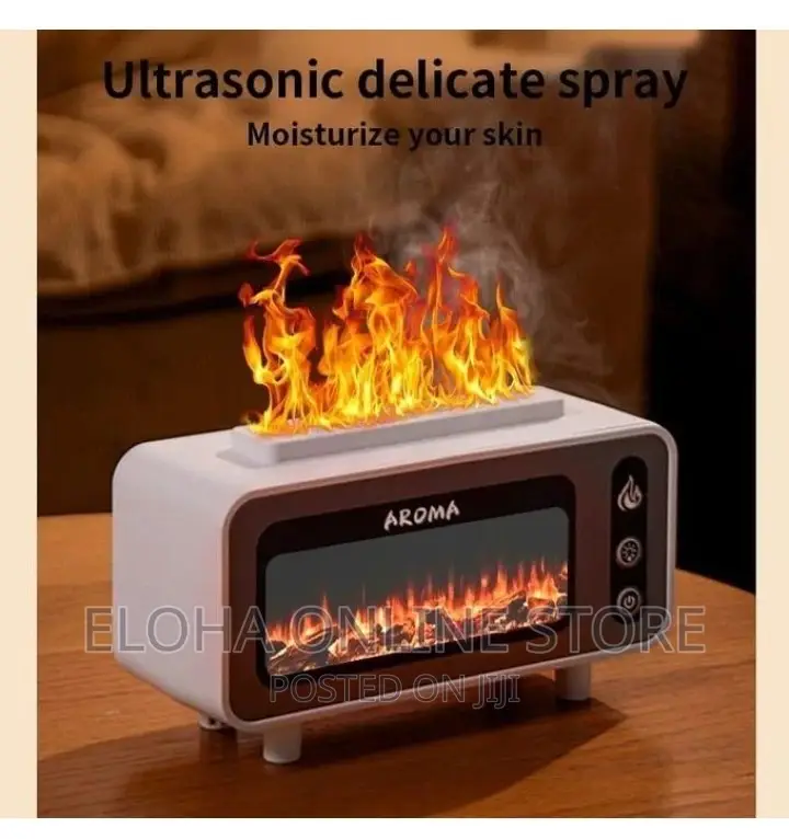 TV Fireplace Flame Aromatherapy Air Humidifier