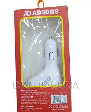 ADSONS High Quality Car Charger - 2 USB Ports