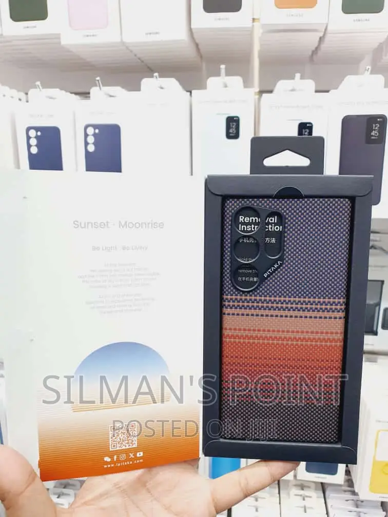 Pitaka Case Less Thin for GALAXY S24 Ultra Brown