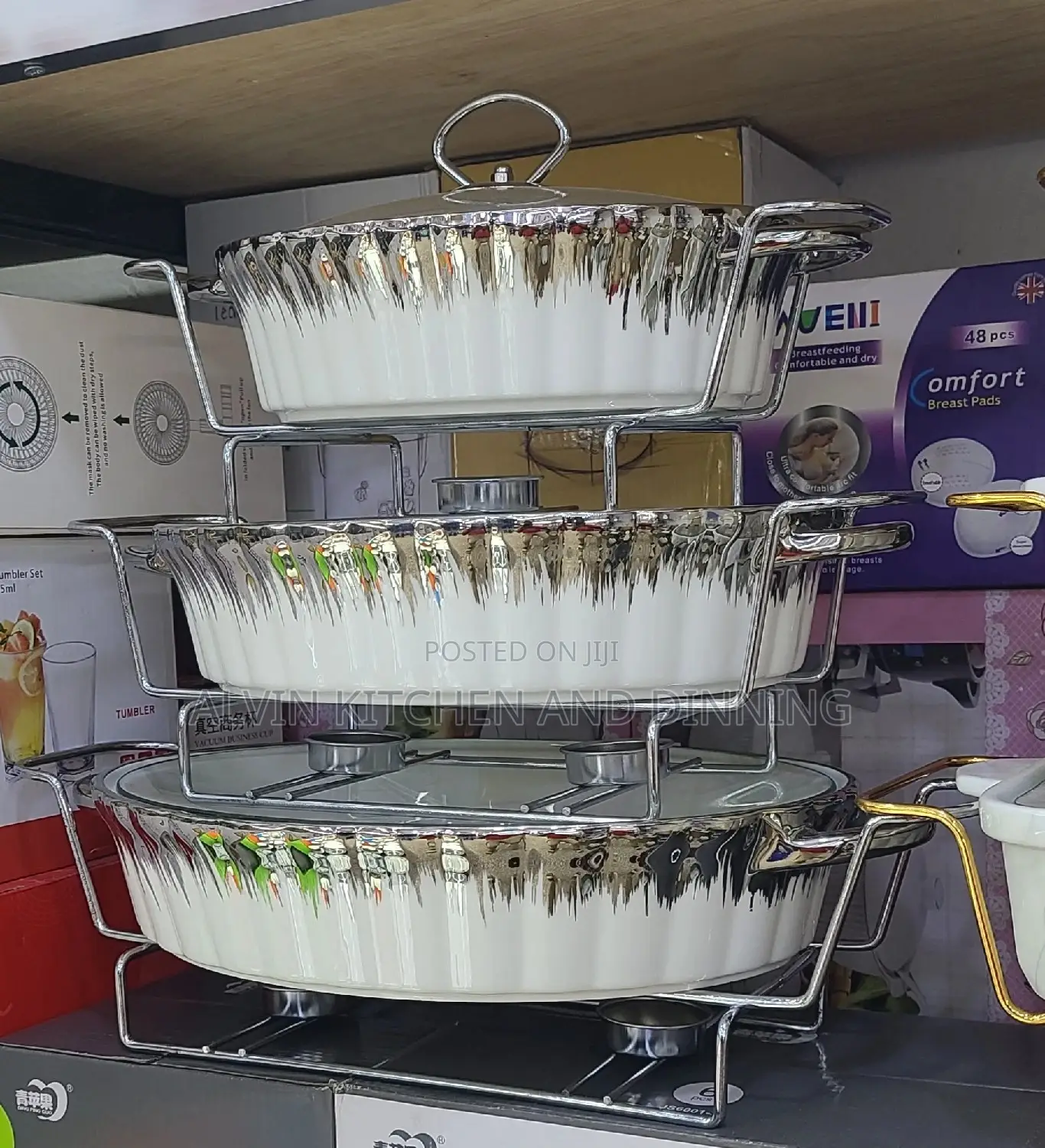 Chaffing Dish a Set of 3pcs