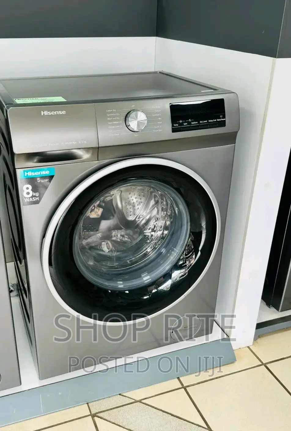 Hisense 8/5kgs Front Loader Washing Machine's