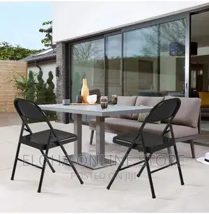 Metallic Executive Foldable Chair
