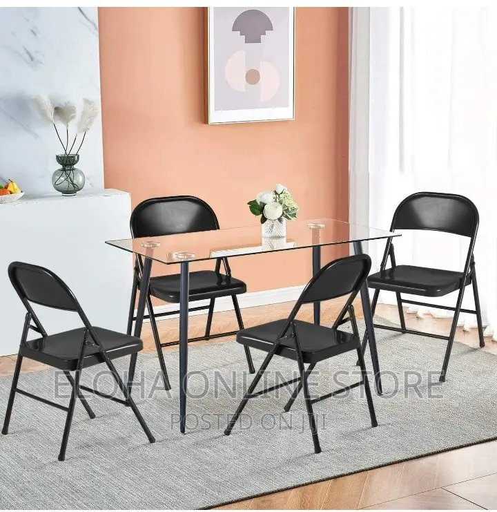 Metallic Executive Foldable Chair