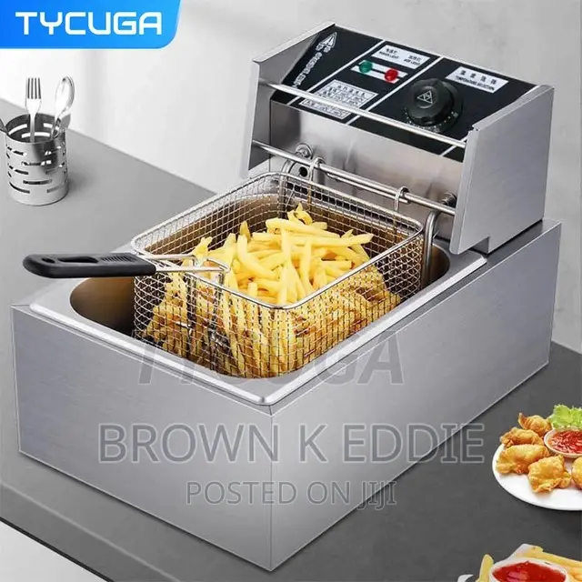 6L Commercial Electric Fryer Stainless Steel Deep Fryer