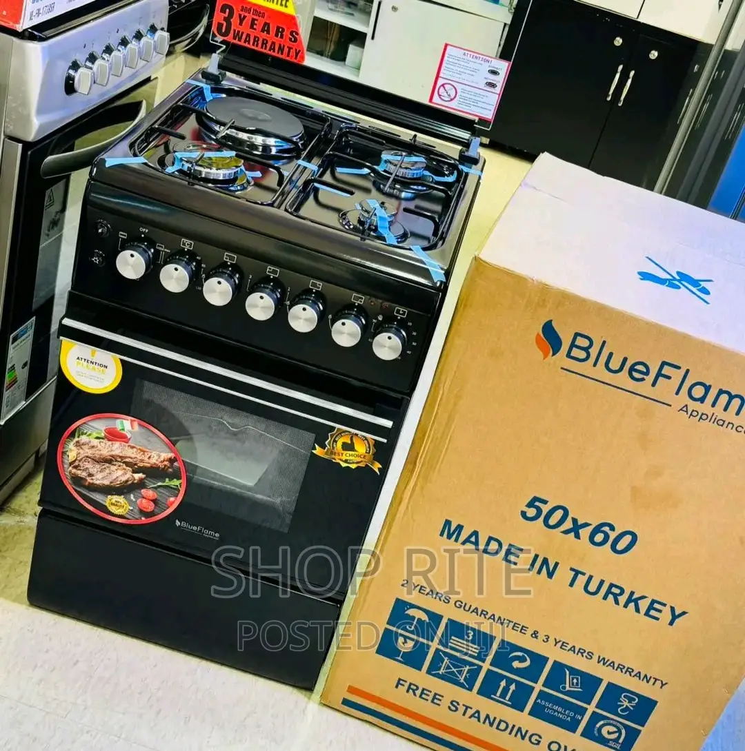 Blueflame 3gas 1electric 50by60 Cookers New
