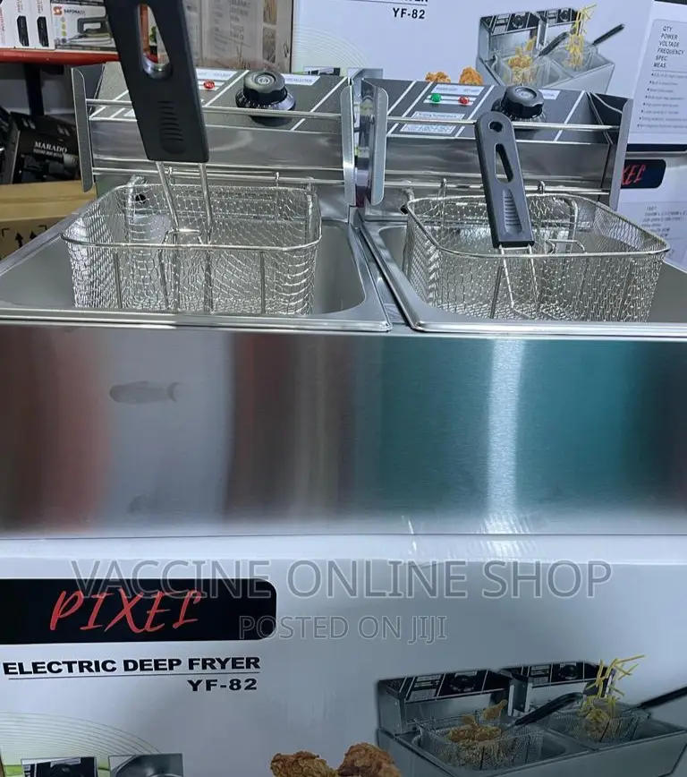 Pixel Double Deep Fryer 12L / Pixel Double Deep Fryer 12L(8) in Central Division Kitchen