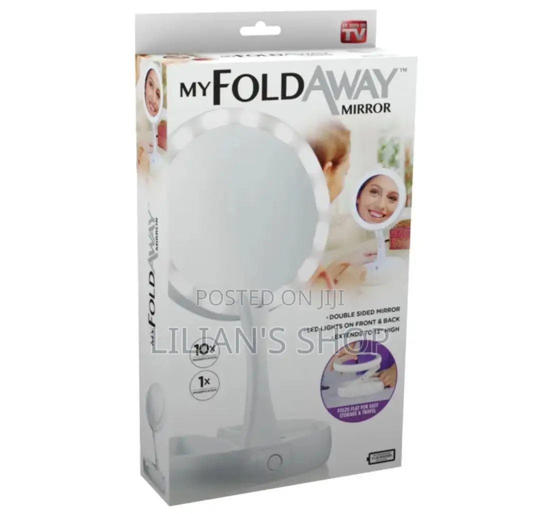 My Foldaway Mirror With Lights