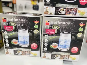Hoffmans 2.2L Electric Glass Kettles Original