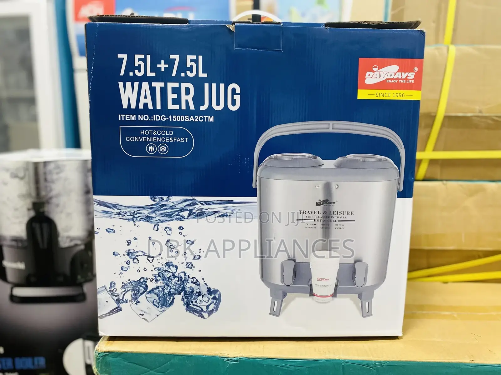 Daydays 15l Twin Hot Cold Thermos Tea Coffee Water Powa