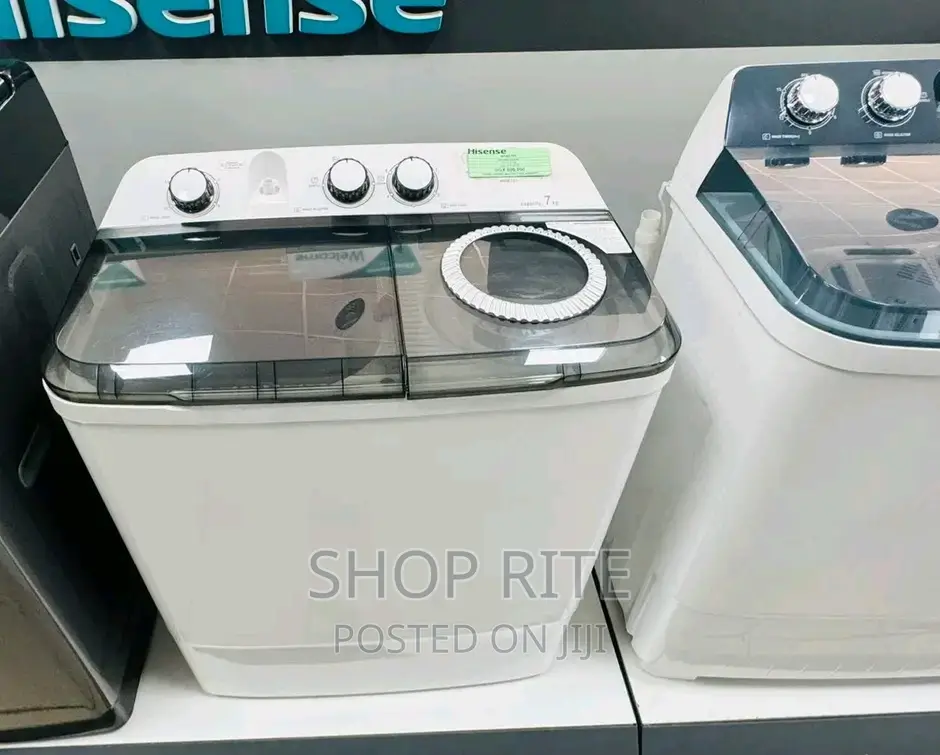 Hisense 7kgs Twin-Tub Top Loader Washing Machine's