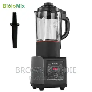 1.75L Glass Jar Digital Cooking Blender Hot Soup Maker Mixer