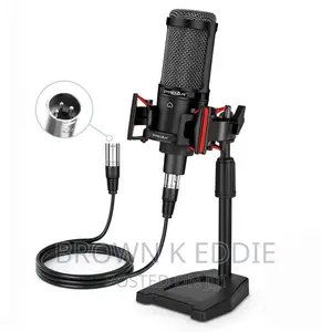 Professional Condenser Microphone XLR Cardioid Studios