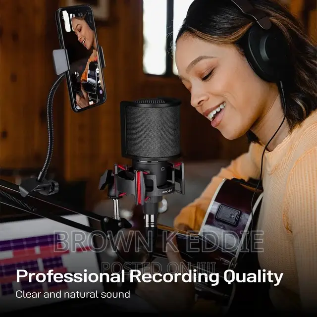 Professional Condenser Microphone XLR Cardioid Studios