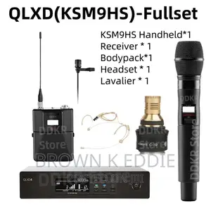 Fullset UHF Diversity Wireless Microphone System Karaoke