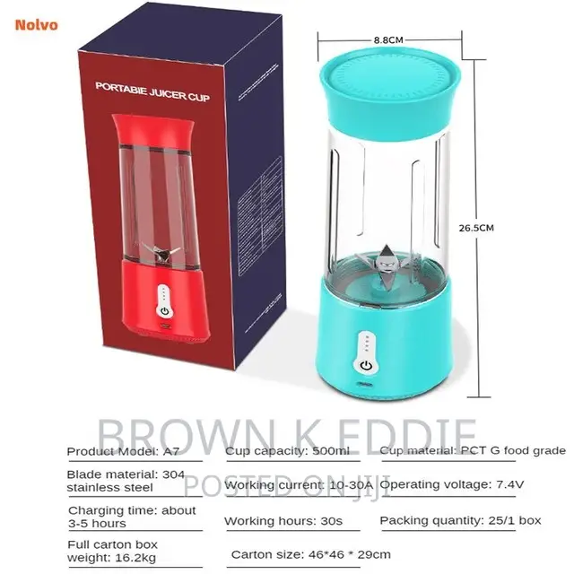 Portable Blender Mixer Electric Juicer Machine 150W Mini