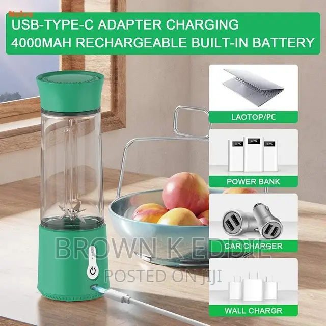 Portable Blender Mixer Electric Juicer Machine 150W Mini