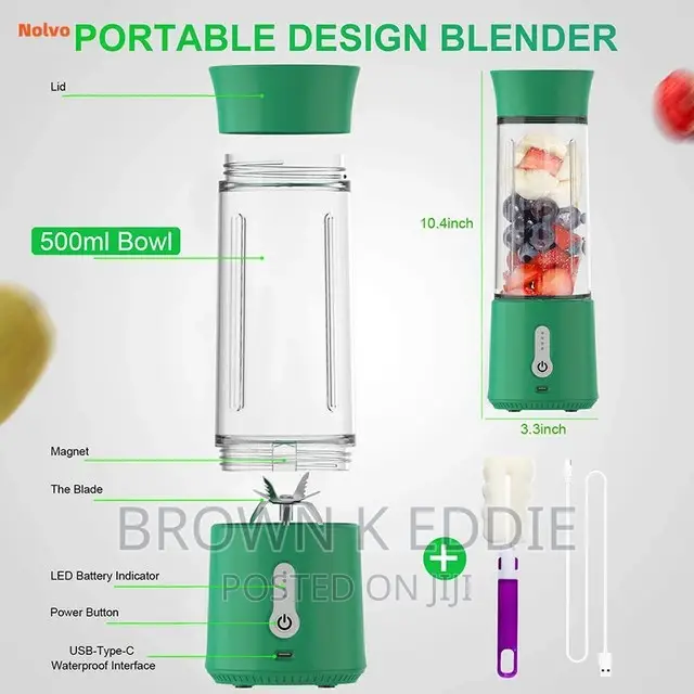 Portable Blender Mixer Electric Juicer Machine 150W Mini