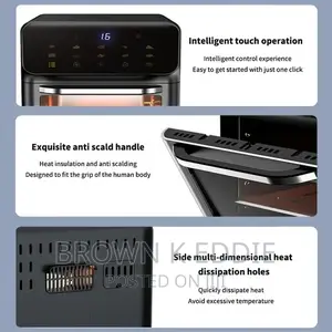 Smart Electric Air Fryer Large Capacity Convection