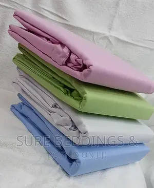 Plain Medium Cotton Bedsheets