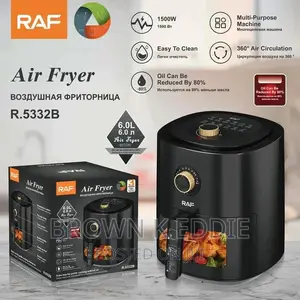 6L European Standard Visual Air Fryer Smoke-Free