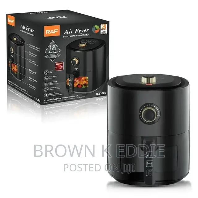 6L European Standard Visual Air Fryer Smoke-Free