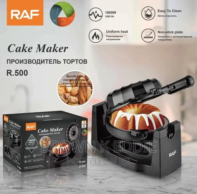 RAF Flip Bread Machine Multifunctional Household Cake