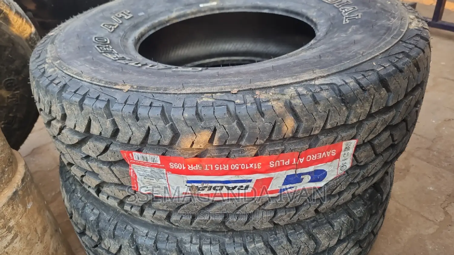 31x10.5r15 Gt Savero Made in Indonesia