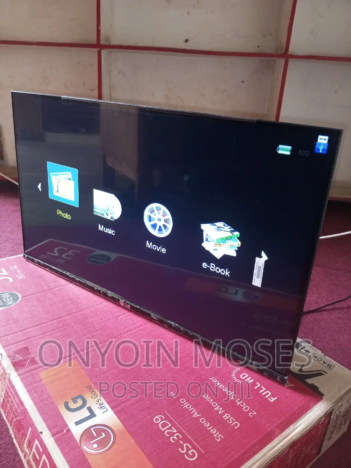 32 Inches Brand New Lg Digital Flat Screen Tv With