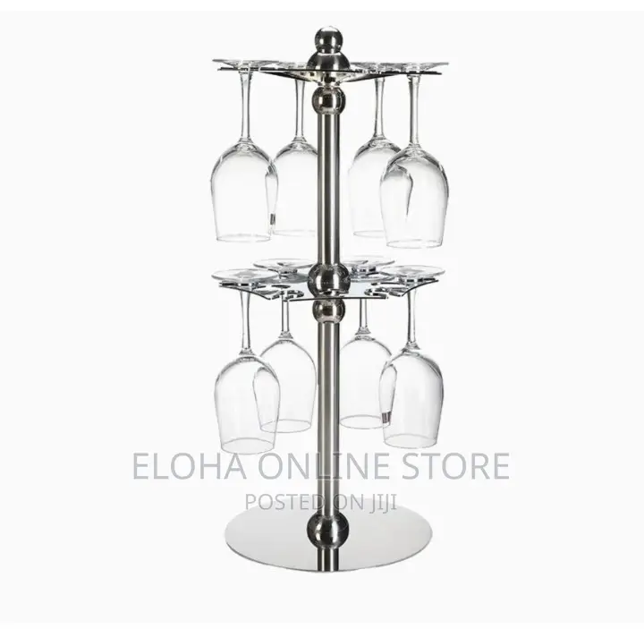 Double Rotating Glass Holder