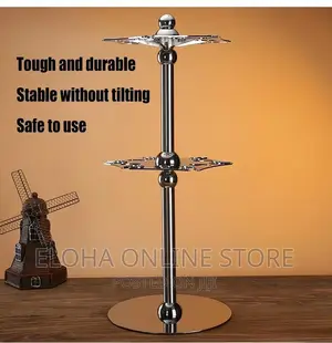 Double Rotating Glass Holder