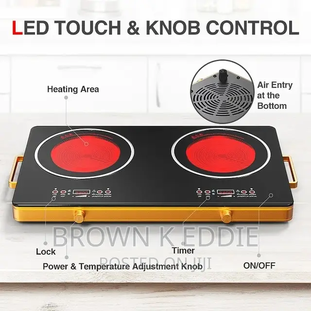 T04 High-Power Electric Ceramic Stove Induction Cooker