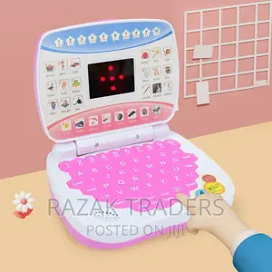 English Learning Small Laptop Toy With Screen for Kids