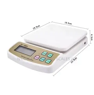 Portable Weigh Scale Kitchen Weighing Scales 10kg/1g [7]