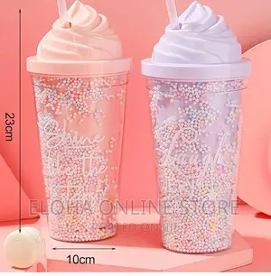 Glass Juice Cup