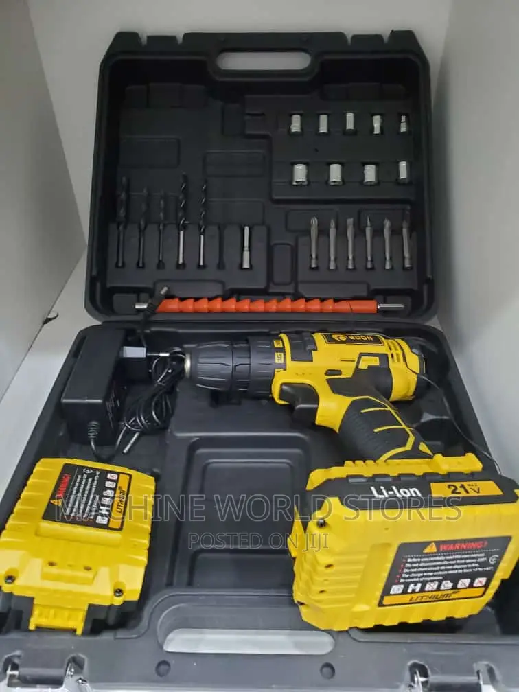 Rechargeable Drill 21v With Accessories