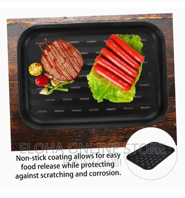 3 PCS of Melamin Non - Slip Serving Trays