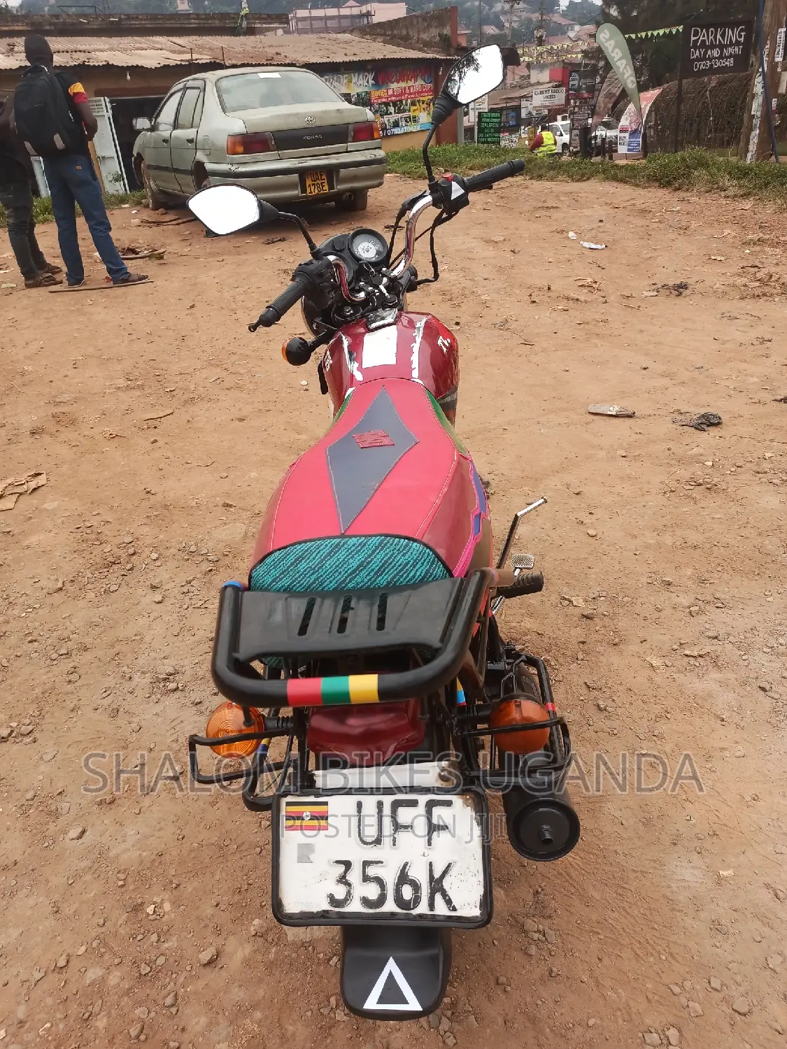 TVS HLX 125 2022 Red