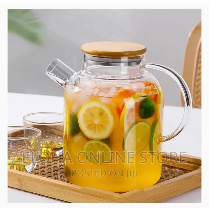 Glass Heat Resistant Tea Pot