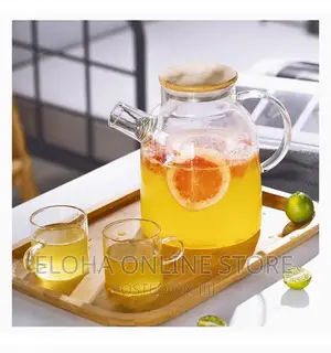 Glass Heat Resistant Tea Pot