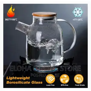 Glass Heat Resistant Tea Pot
