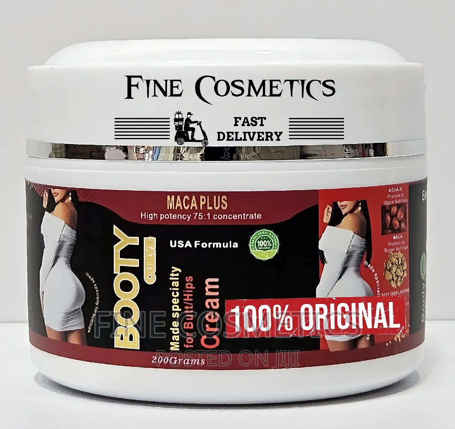 Big Booty Maca Plus |Hips/Buttocks Enlargement Massage Cream