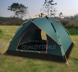 4 People Automatic Foldable Camping Tent
