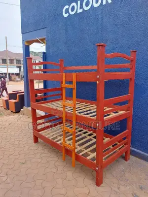 Triple Decker Bed ( Lovey Hardwood)